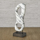 Double Vision Black & White Marble Sculpture by Uttermost