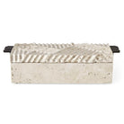 Diagram Travertine Box by Uttermost