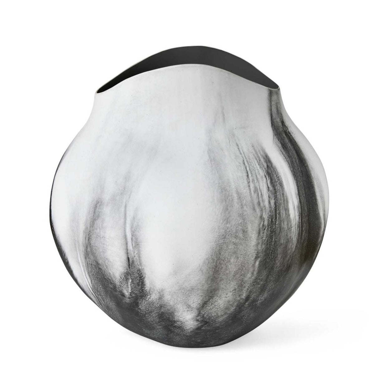 Vapor Vase Black & White by Uttermost