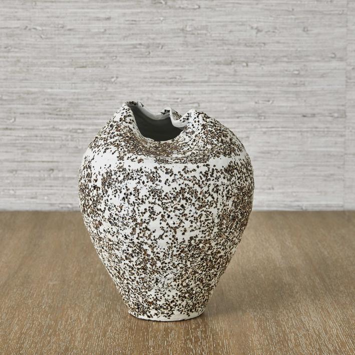 In Touch Textured Vase by Uttermost