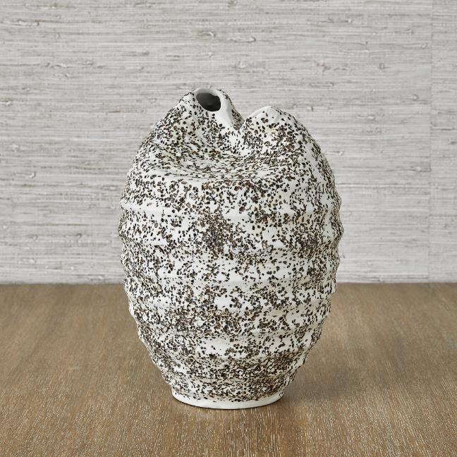 In Touch Ceramic Vase by Uttermost