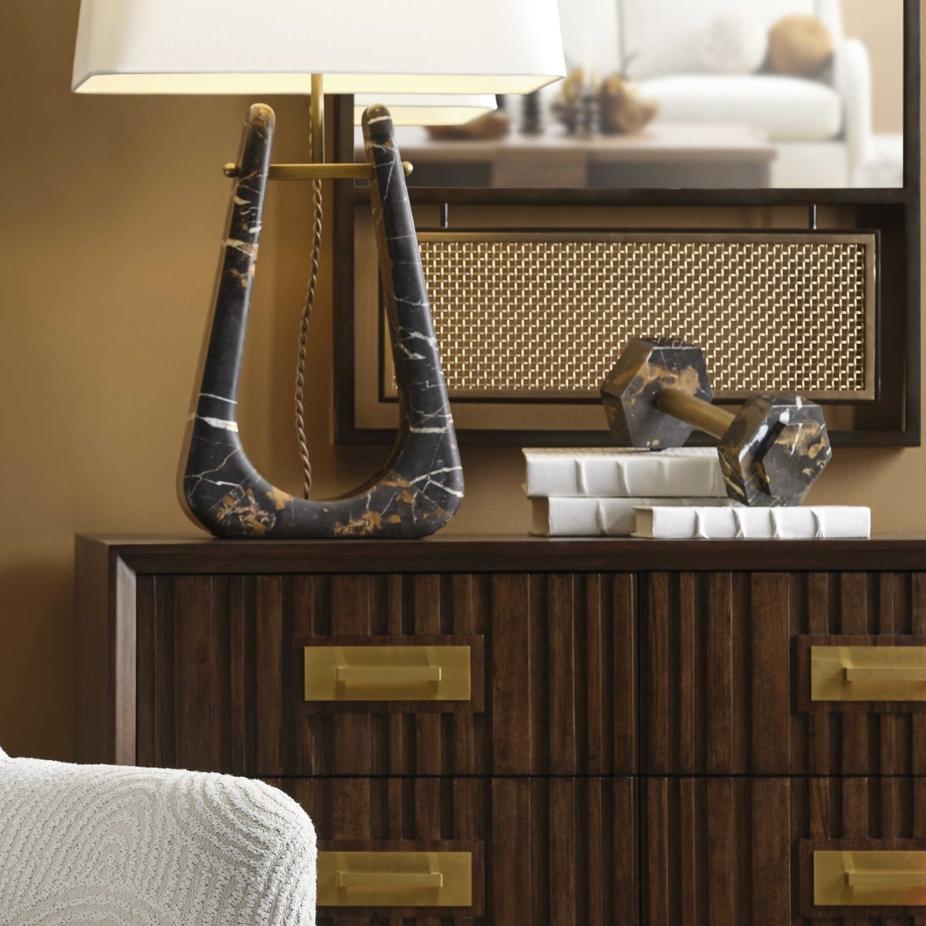 Dumbbell Sculpture by Uttermost