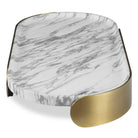 Lozenge Tray - Arabescato Marble by Uttermost