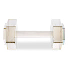 Dumbbell Sculpture in Crystal by Uttermost