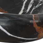 Swaddle Bowl in Michelangelo Marble Large by Uttermost