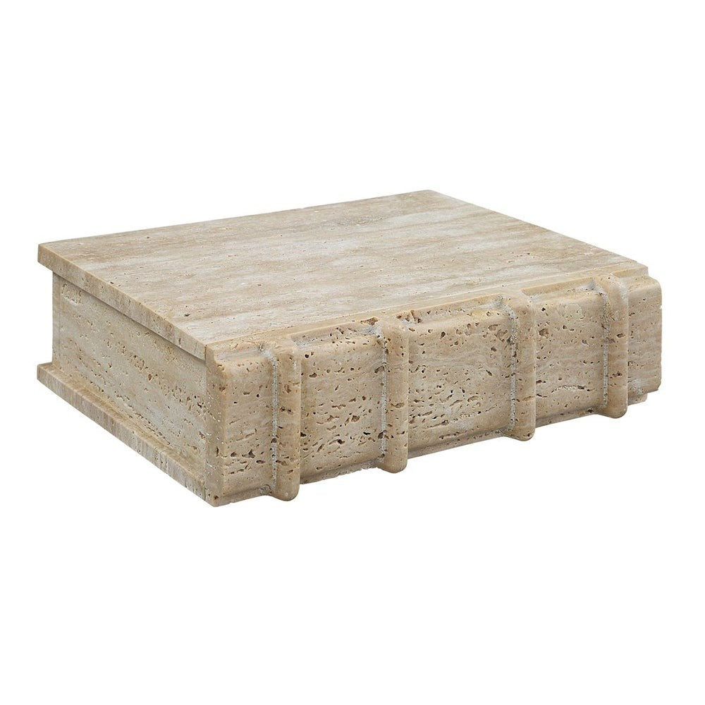 Novel Box in Travertine Small by Uttermost
