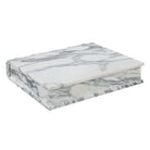 Novel Box in Arabescato Marble Small by Uttermost