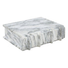 Novel Box in Arabescato Marble Large by Uttermost