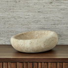 Swaddle Bowl - Travertine Large by Uttermost