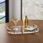 Crystal Clear Tray by Uttermost