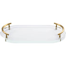 Crystal Clear Tray by Uttermost