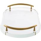 Crystal Clear Tray by Uttermost