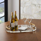 Crystal Clear Tray by Uttermost