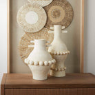 Pom Pom Totem Vases - Set of 2 by Uttermost