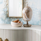 Hadden Hall Urn in Latte Swirl by Uttermost