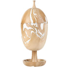 Hadden Hall Urn in Latte Swirl by Uttermost