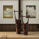 Ikebana Vessels in Tortoise - Set of 2 by Uttermost