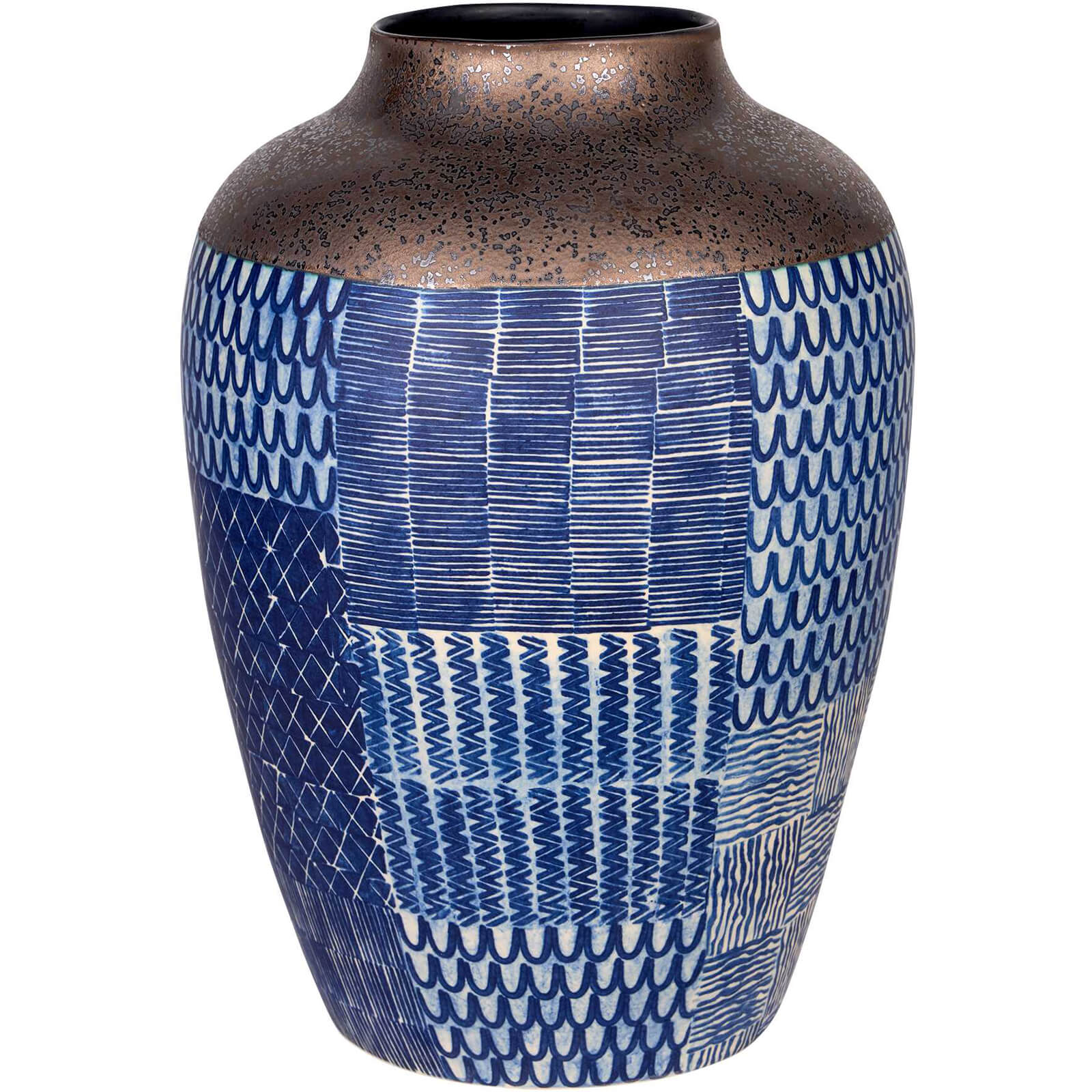 Ikat Quilt Vase by Uttermost
