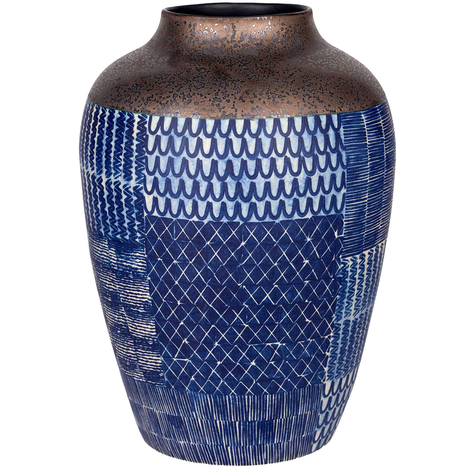Ikat Quilt Vase by Uttermost