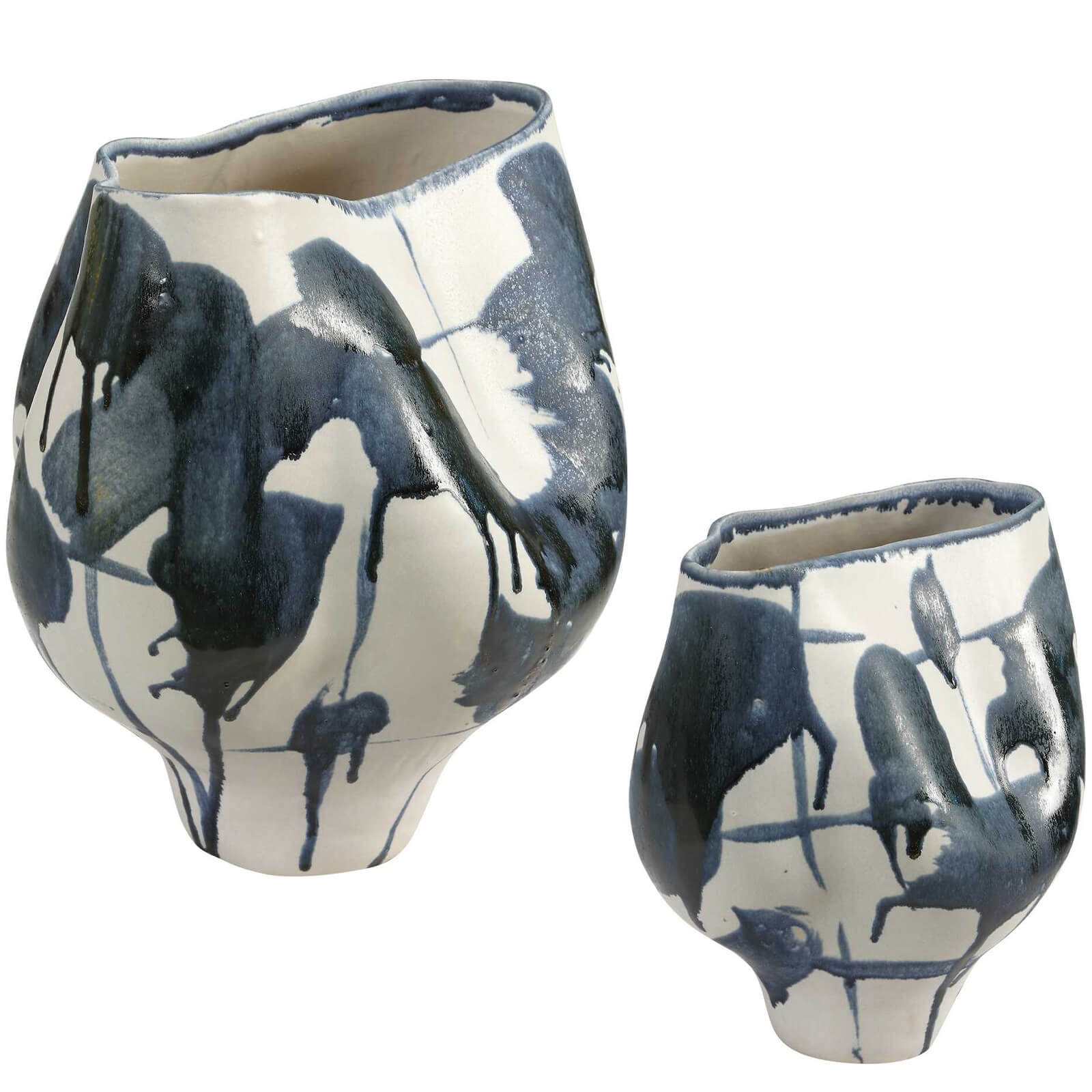 Expressionism Vases - Set of 2 by Uttermost