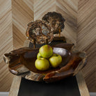 Giulio Teak Bowl by Uttermost