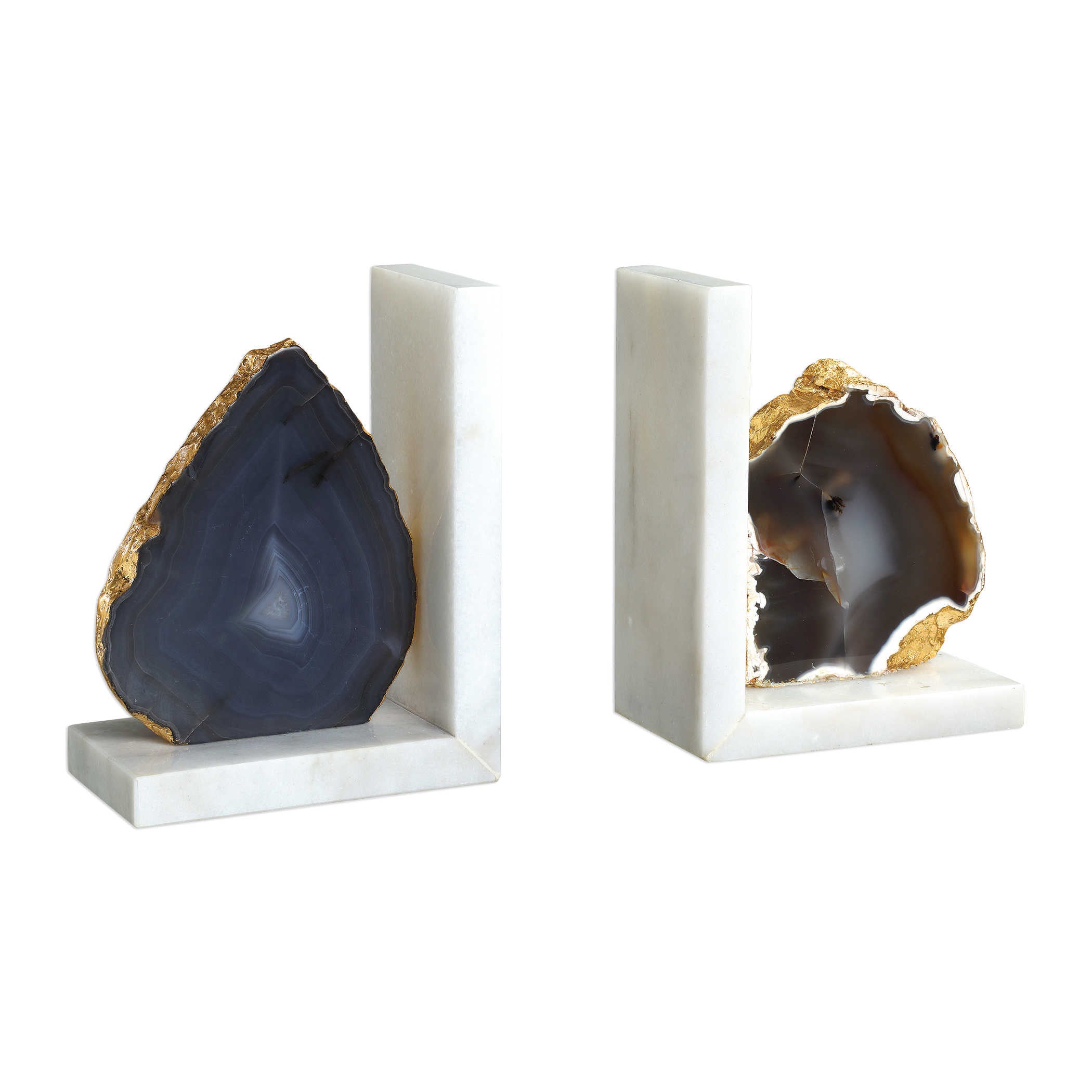 Aysha Bookends - Set of 2 by Uttermost