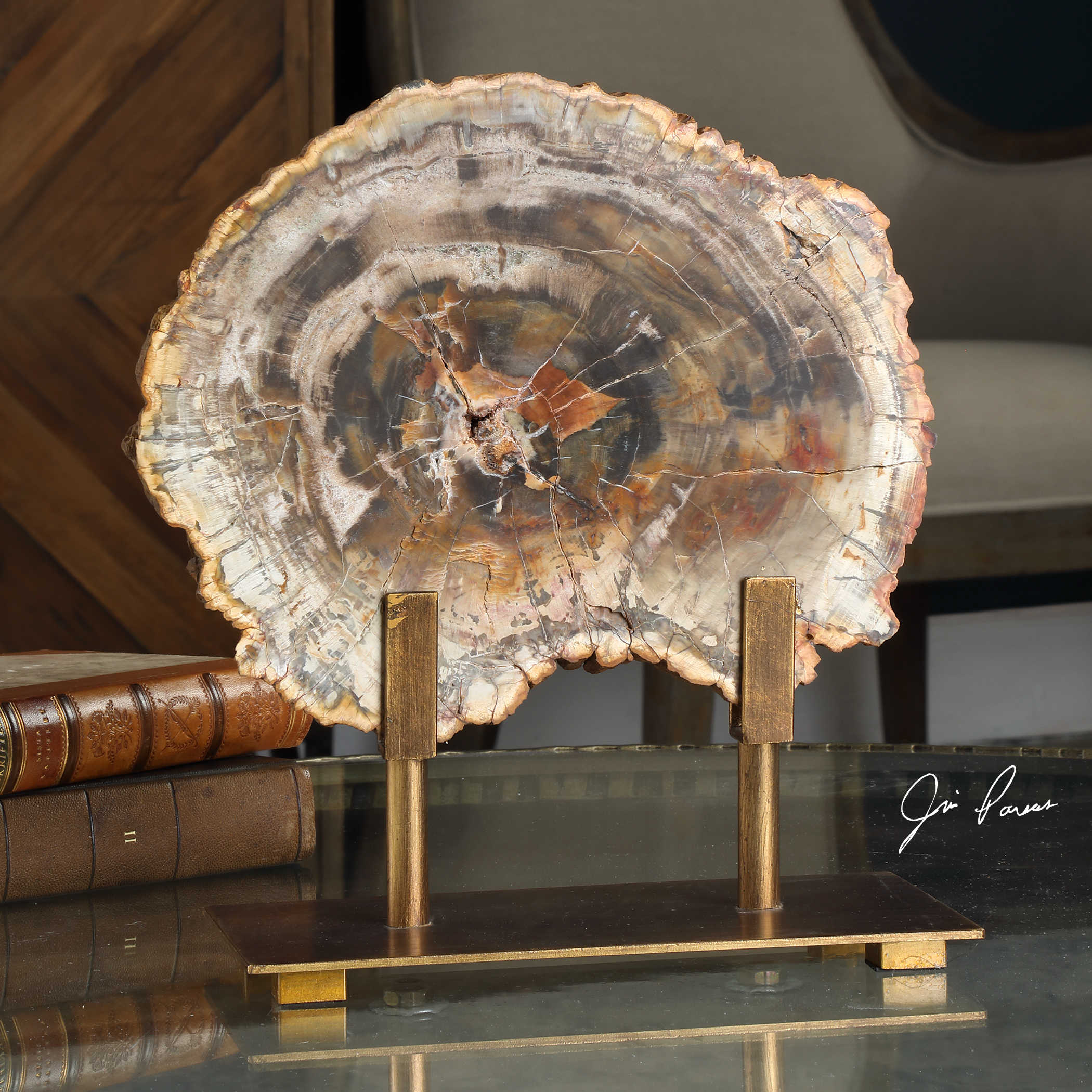 Petrified Wood Sculpture by Uttermost