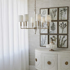 Gathering 8 Light Chandelier by Uttermost