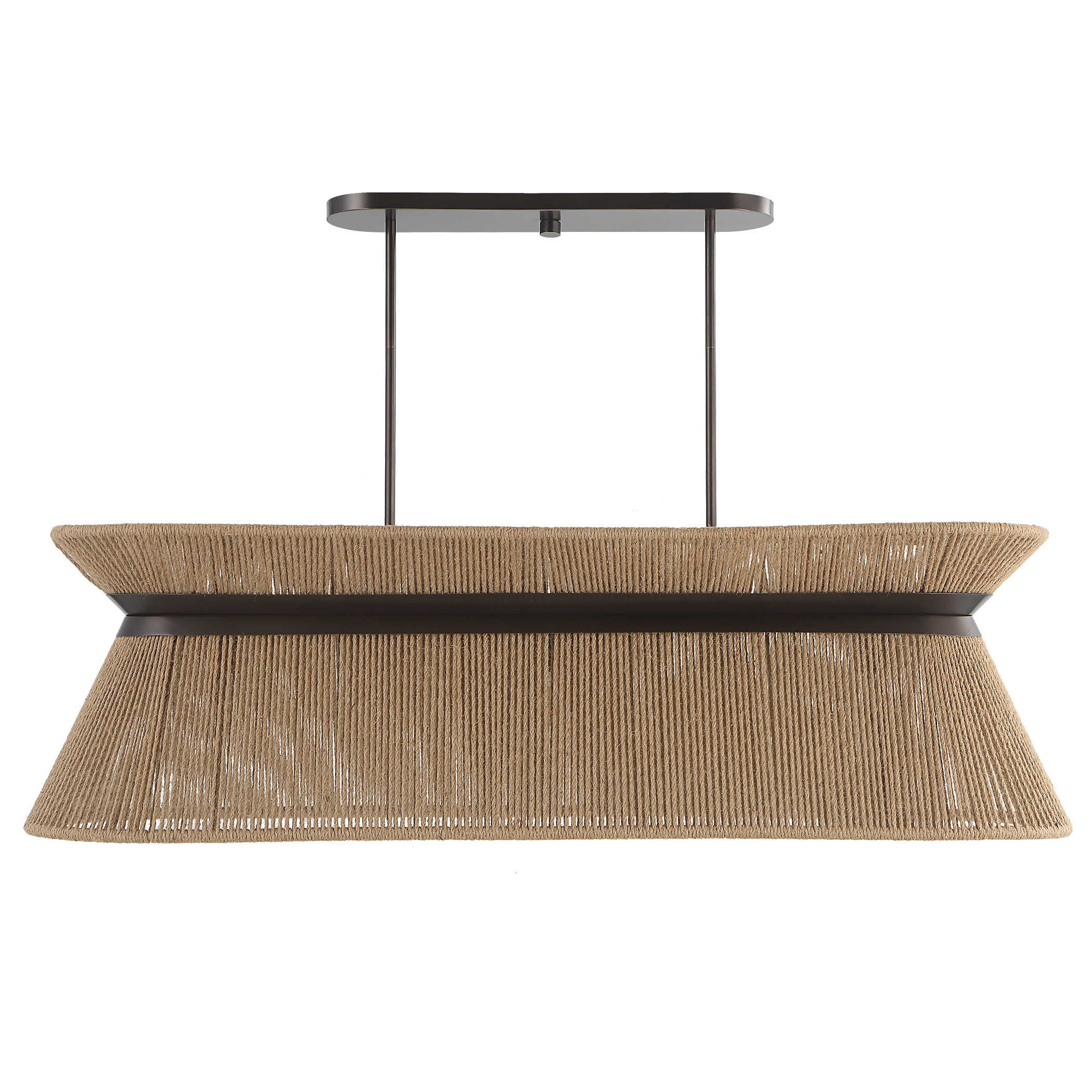 Highly Strung 5 Light Linear Pendant in Natural by Uttermost