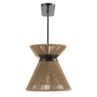 Highly Strung 5 Light Linear Pendant in Natural by Uttermost