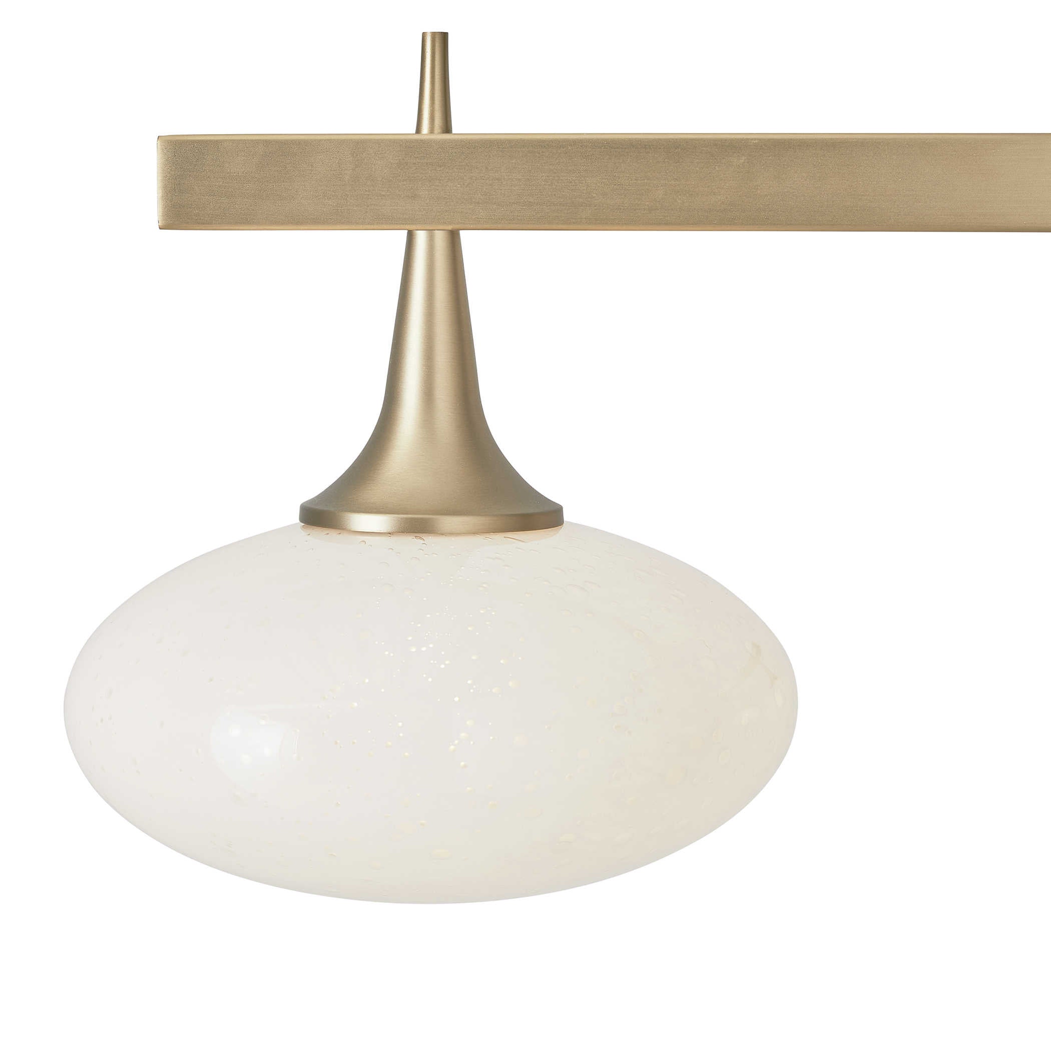 Suspension 6 Light Chandelier in Rich Brass by Uttermost