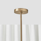 Suspension 6 Light Chandelier in Rich Brass by Uttermost