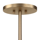 Seeded Shield 8 Light Chandelier by Uttermost