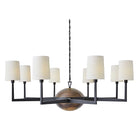 Open Arms 8 Light Chandelier by Uttermost