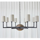 Open Arms 8 Light Chandelier by Uttermost