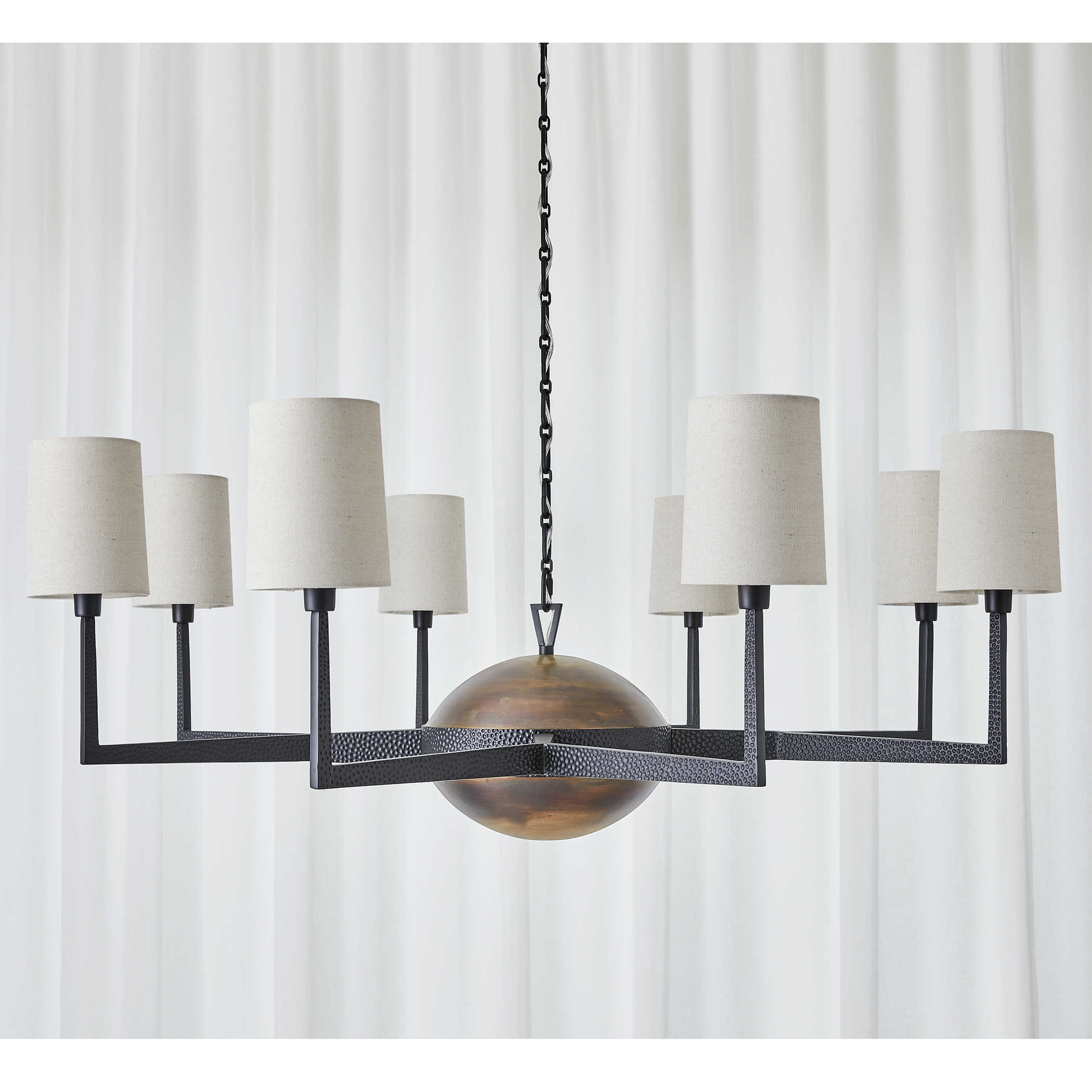 Open Arms 8 Light Chandelier by Uttermost