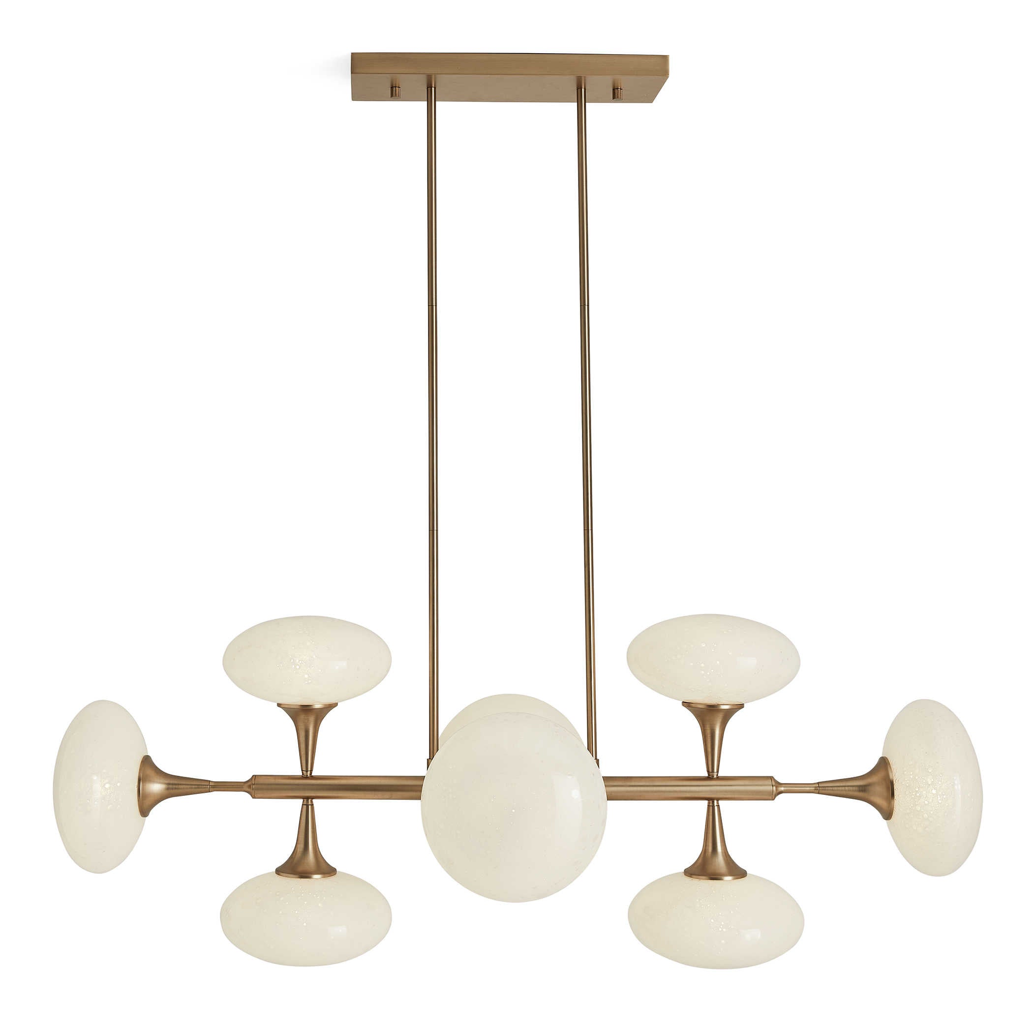 Vienna 8 Light Pendant in Brass by Uttermost