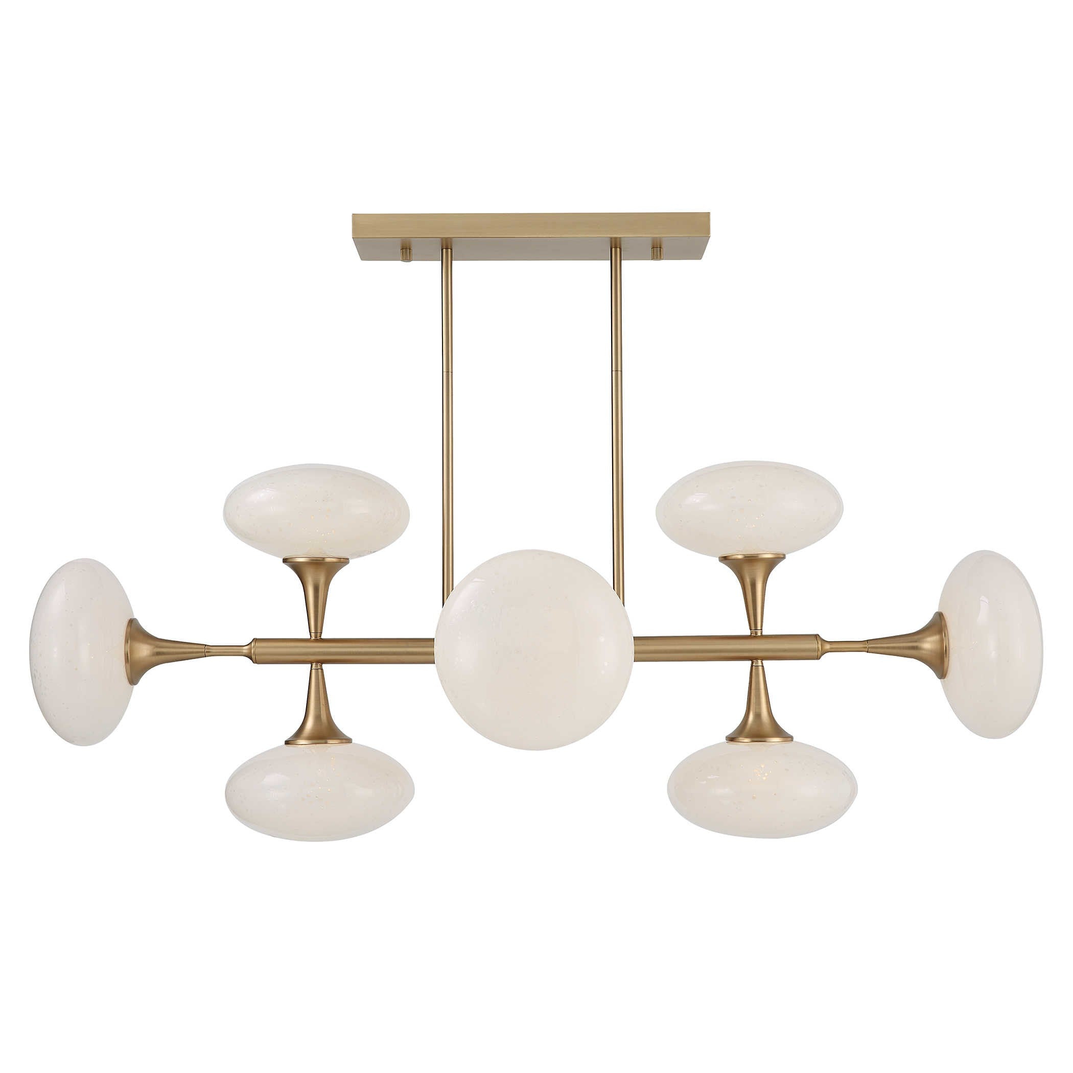 Vienna 8 Light Pendant in Brass by Uttermost