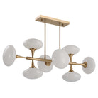 Vienna 8 Light Pendant in Brass by Uttermost