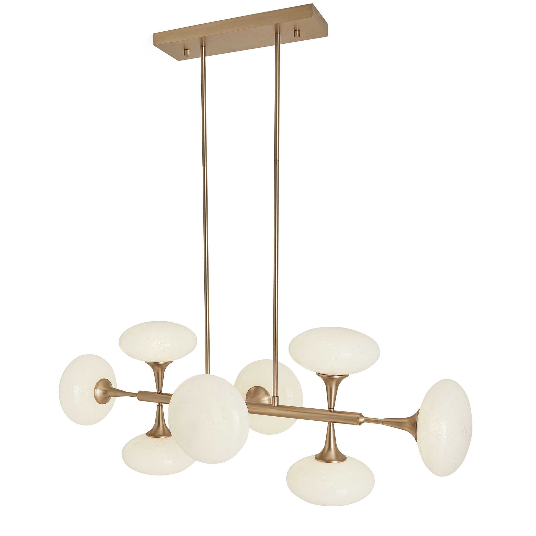 Vienna 8 Light Pendant in Brass by Uttermost