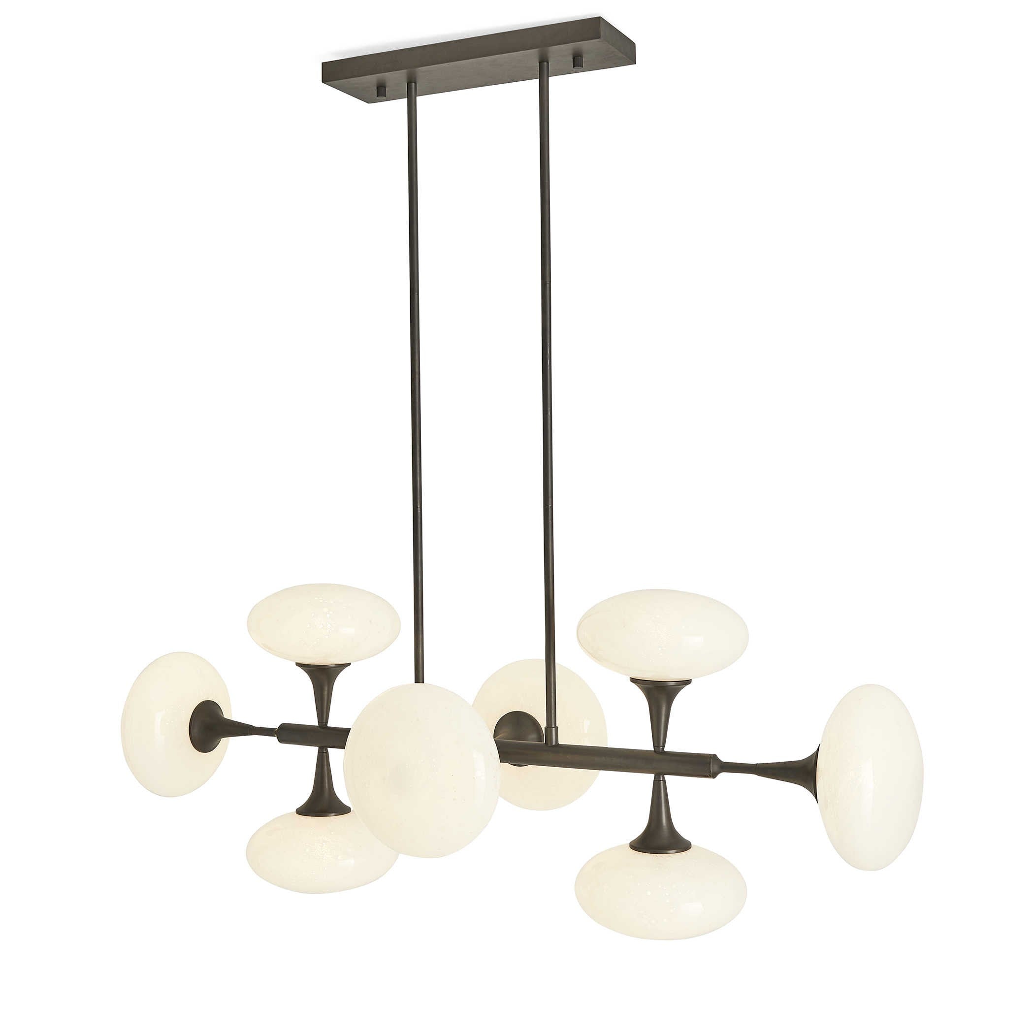 Vienna 8 Light Pendant in Bronze by Uttermost