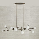 Meandering 14 Light Pendant in Bronze by Uttermost
