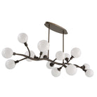 Meandering 14 Light Pendant in Bronze by Uttermost
