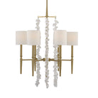 Waterfall 6 Light Chandelier by Uttermost