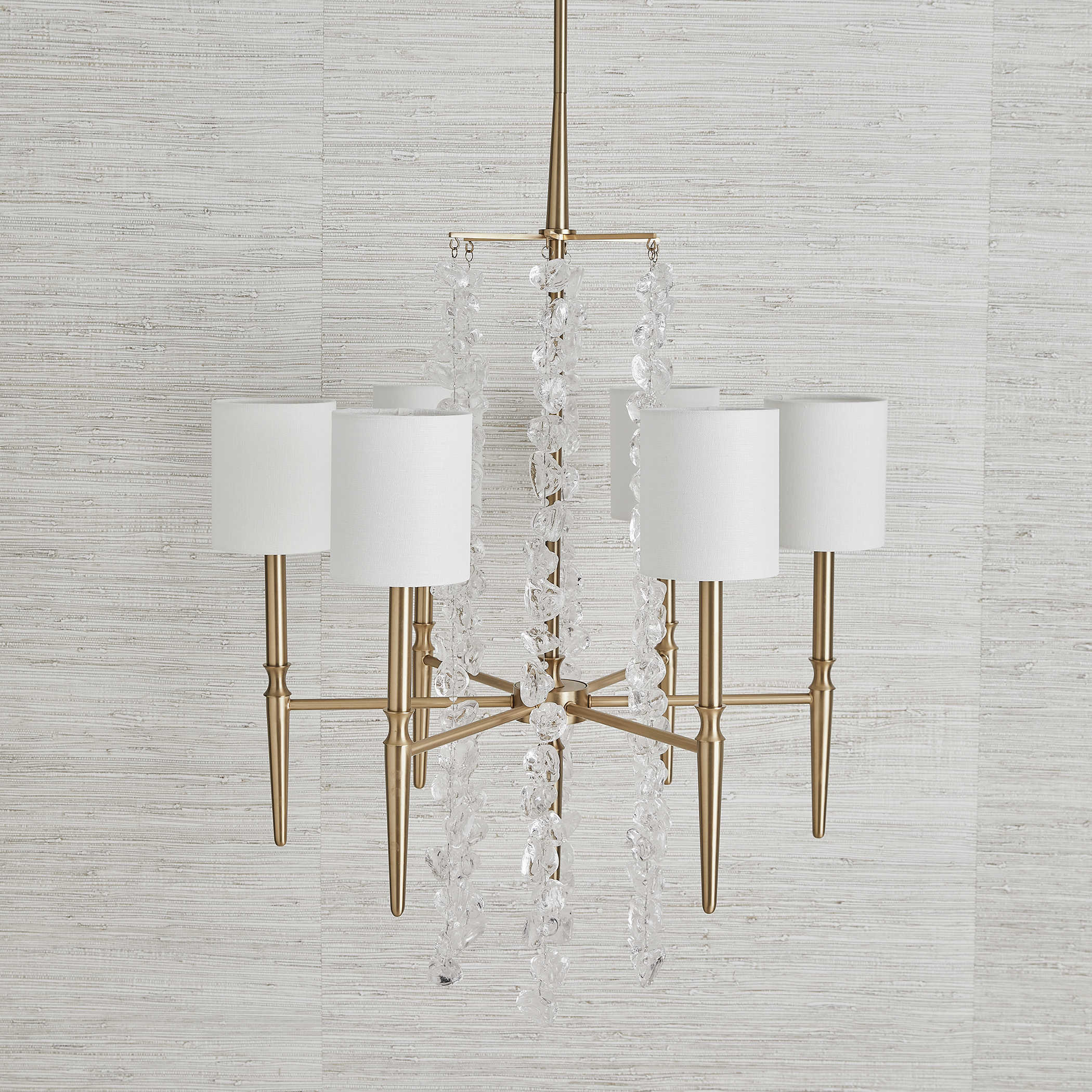 Waterfall 6 Light Chandelier by Uttermost