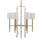 Waterfall 6 Light Chandelier by Uttermost