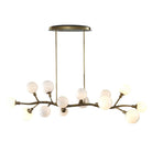 Meandering 14 Light Pendant in Brass by Uttermost