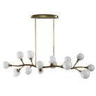 Meandering 14 Light Pendant in Brass by Uttermost