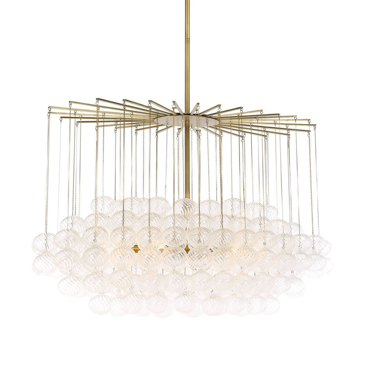 Bubbles 6 Light Chandelier by Uttermost