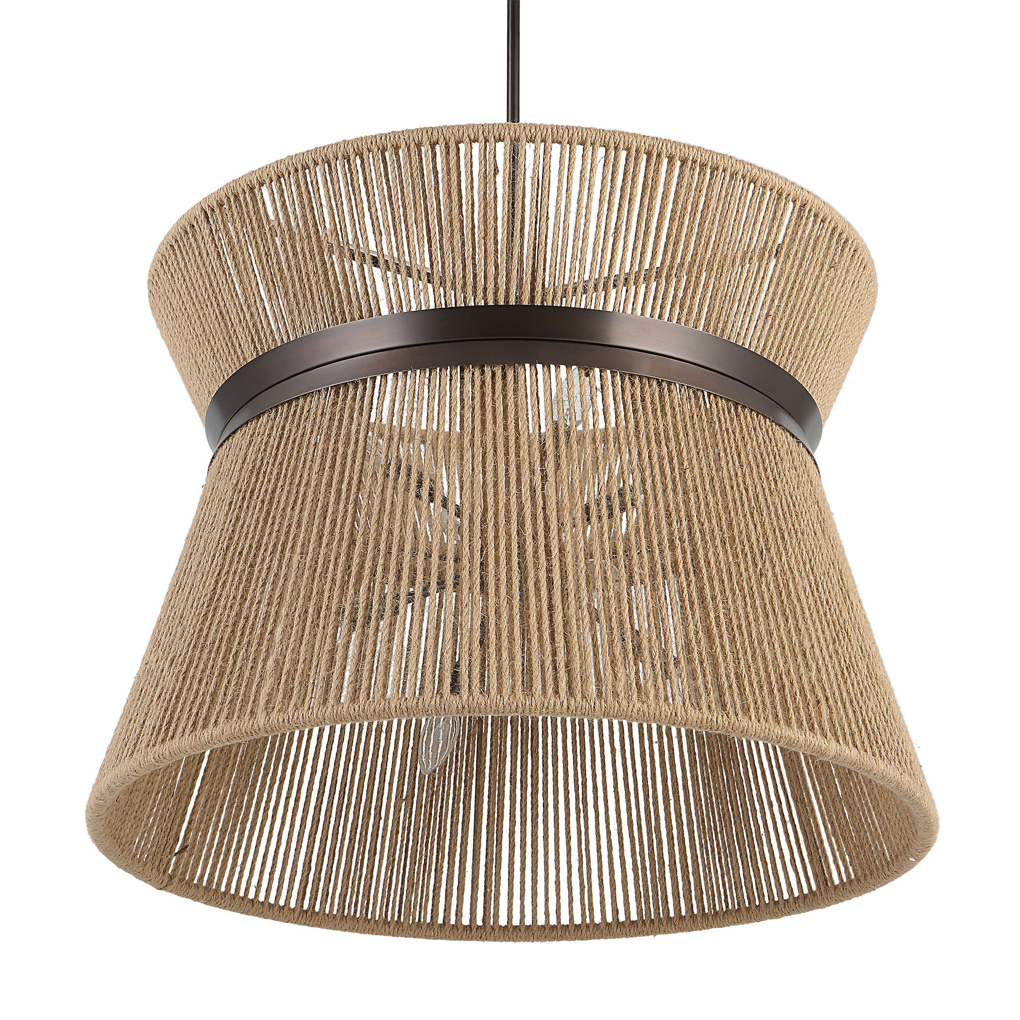 Highly Strung 8 Light Pendant in Natural by Uttermost
